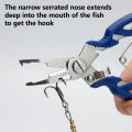 Fishing pliers, scissors, braided line, bait cutter, hook removal, fishing gear, fishing pliers, multifunctional scissors set. 