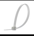 100pcs Cable 100mm (4 inches) Reusable Standard Self-locking Plastic Nylon Wire Zip String Tie White. 