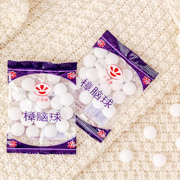 10bags%20Moth%20Balls%20Insect%20Camphor%20Wardrobe%20Removal%20Moth-proofing%20Natural%20Camphor%20Ball%20Drawer%20Deodorizer%20Mothball%20Naphthalene%20-%20Image%202