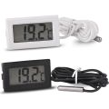 Digital Thermometer With Sensor Fridge Freezer & Aquarium. 