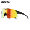 SCVCN Polarized Sports Sunglasses Cycling Glasses MTB Riding Speed Skating UV400 Fishing Goggles Man Woman Bike Bicycle Eyewear. 