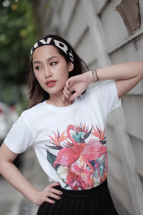 Iconic%20Fleming%20T-SHIRT%20#5666%20Flamingo%20floral%20print%20T-shirt%20women's%20clothing%20women's%20T%20shirt%20men%20T-shirt%20fashion%20T%20shirt%20White%20-%20Image%206