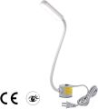 COB LED Sewing Machine Light Kit Portable Work Light LED Light Flexible Gooseneck Lamp with 4W 130lm/W 120 Beam Angle Magnetic Mounting Base Desk Lamps for Quilting Work Sewing Machine Table Lathe. 
