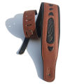 Adjustable Leather Guitar Strap Soft Widen Thicken Durable Shoulder Belt for Electric Acoustic Bass Wooden Guitar 2 Color Option. 