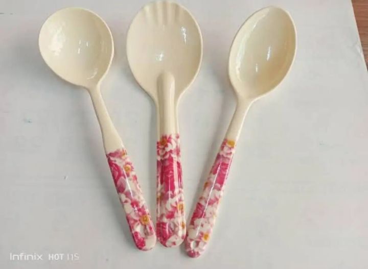 High Quality Melamine Spoon 3 Piece Set - Offering Durability And Functionality