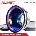 HUNST F-theta Scan Lens Mount M85x1 1064nm Field Lens 50-400mm F80-525mm for YAG Optical Fiber Laser Marking Machine SpareParts.