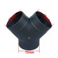 42/60/75mm Car Heater Duct Pipe Joiner Connector Heater Ducting Straight Joint Hose Tube Connector For Eberspacher or Webasto.