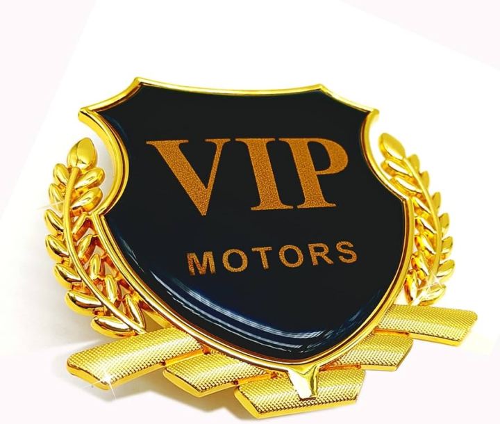 Car Sticker VIP Motors Emblem Badge Decal