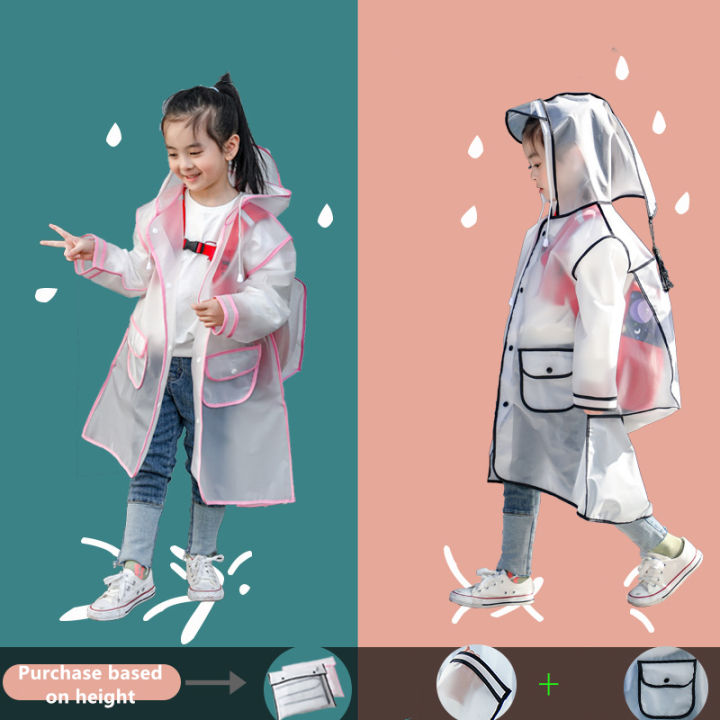 EVA%20Transparent%20Children%20Raincoat%20Girls%20Whole%20Body%20Waterproof%20Boys%20Kindergarten%20Pupils%20Poncho%20With%20Schoolbag%20Space%20-%20Image%203