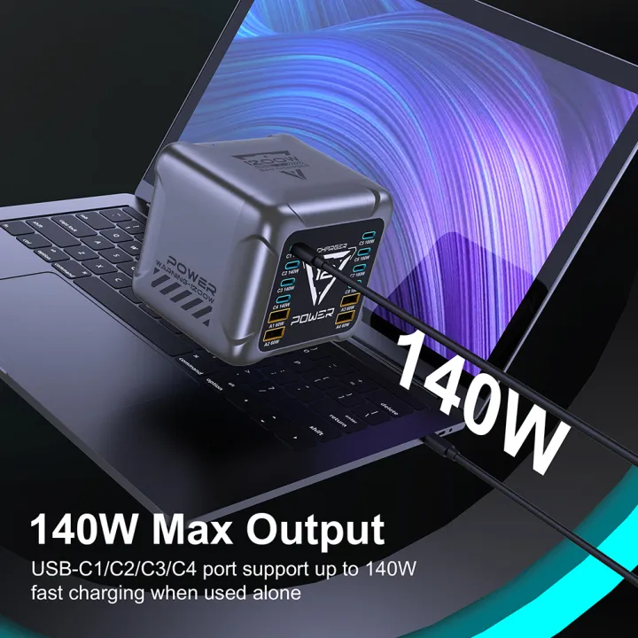 1200W%20USB%20C%20Charger,%20GaN%20PD3.1%20140W%20100W%20PPS%20Fast%20Charging%20Station%20Type-C%20Laptop%20Power%20Adapter%20for%20MacBook%20%20S25%20iPhone%2017%20-%20Image%204