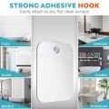 Acrylic Anti Fog Mirror Shower Shaving Fogless Mirror Washroom Unbreakable Portable Travel Shaving Bathroom Accessories Tools. 