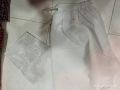 Hot Pink Color Ladies Fashionable Linen Embroidery Palazzo For Women. 
