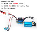 2435/2440/2838/2847 Brushless Motor 35A/45A ESC Combo for Wltoys 124016 Remo Hobby XLH Timaya Redcat 1/12 1/14 1/16 RC Boat Car. 