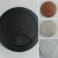 Wire hole plastic covers for office computer desk 50mm. 