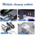 10W Adjustable Aquarium Heater Rod 18-34°C Mini USB Submersible Thermostat Heater with Digital Display for 1 to 5L Fish Tanks. 