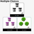 3pcs Reusable K Cup Coffee Filters Integrated Mesh Strainer Refillable For Keurig 2.0 1.0 Mini Plus Select Single-Cup Machines.