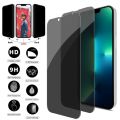 1-5 Pic's IP All Models Privacy Screen Protector, IP 11 / 12 / 13 / 14 / 15 / 16 Full Cover Anti-Spy Privacy Tempered Screen Protector, 3 Pieces Privacy Protector With Free Soft Cloth. 