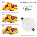 10pcs/lot LED Downlight 6W LED Lamp 220V Spotlight Recessed Round Panel Light 3 Colors Changeable Indoor Lighting Down Light. 