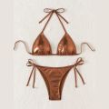 Melted Magic Bikini Transparent Bikini Suit For Women Ladies and Girls Stylish Thongs with Bra Set Fashionable & Trendy Costumes Lace Transparent Lingerie From Shilpiana ( Black, Blue, Red, Golden, Purple & Rose).