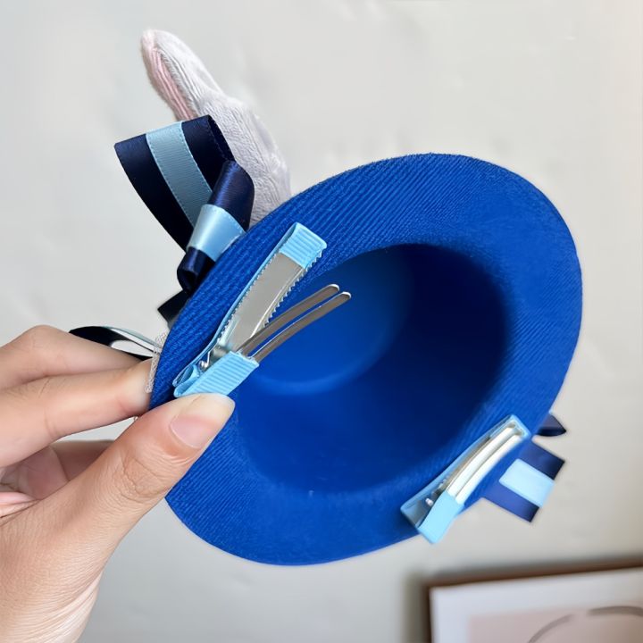Sheriff%20Hat%20With%20Bendable%20Bunny%20Ear%20Movie%20Cosplay%20Costume%20Accessory%20Halloween%20Costume%20Party%20Anime%20Rabbit%20Police%20Officer%20Headwear%20-%20Image%204