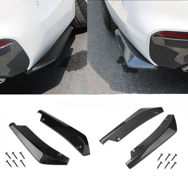 Universal Car Front Rear Bumper Strip Lip Spoiler Diffuser Splitter ...