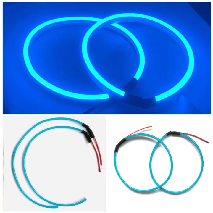 2PCS%20Three%20Wheel%20Head%20Light%20Ring%20LED%20Neon%20Flexible%20Light%20-%20Image%209
