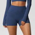 Women Sports Short With PocketedYoga Legging Shorts Squat Proof High Waist Fitness Tight Shorts Quick Drying Cycling Workout Gym. 