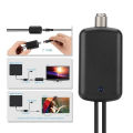 25dB HD TV Antenna Amplifier Indoor Signal Boost USB TV High Gain Channel Boost. 