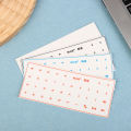 [Korean Language] Tear-Off Film Keyboard Sticker Desktop Laptop Key Sticker Single Film Universal Transparent Engraving Sticker. 