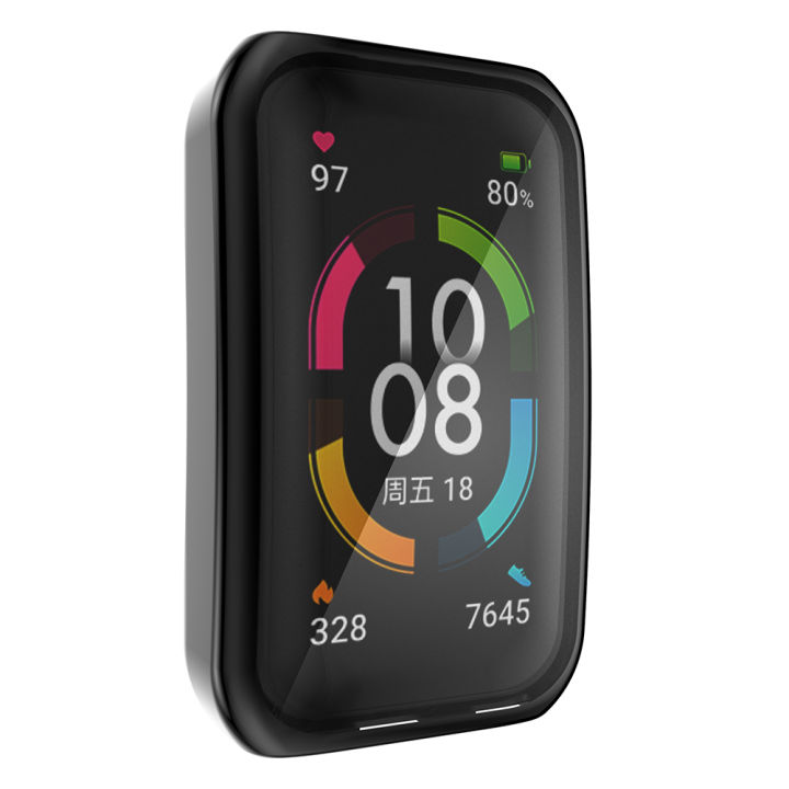 Soft%20Protective%20TPU%20Cover%20For%20Honor%20Band%206,%20Huawei%20Band%207%20/%206%20%20Case%20TPU%20Full%20Screen%20Protector%20Shell%20Bumper%20Plated%20Case%20-%20Image%206