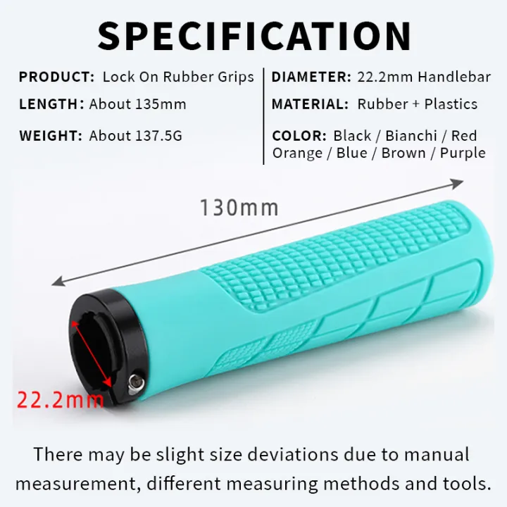 BUCKLOS%20Bicycle%20Handlebar%20Grip%20Ergonomic%20Lock%20on%20Bike%20Handle%20Cover%20Shock-absorbing%20Cycling%20Handles%20Bar%20Soft%20Mtb%20Grips%20-%20Image%205