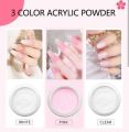 Acrylic Powder Professional Acrylic Nail Powder Polymer Powder for Nail Extension Nail Carving 15g. 