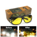 Drivers Goggles Interior Accessory Protective Gears Sunglasses Night Vision Glasses Anti Glare Car Driving Glasses 2024 NEW. 