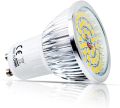 Pack of 4 Elinkume GU10-LED Light Bulb Undimmable Spotlight - 6W Warm White 3000k ,120 Degree Beam Angle 110V(4 Pack). 