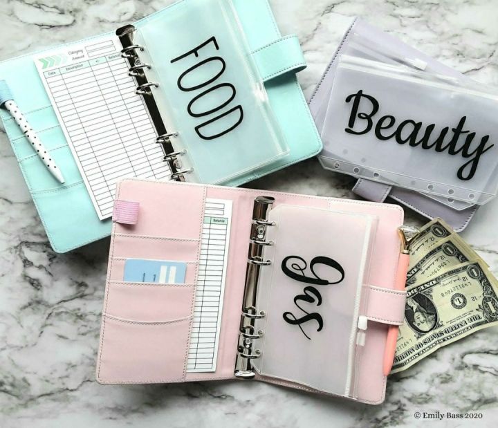 Budget planner notebook Cash Organizer book