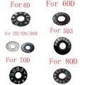 Tag plate nameplate Camera repair parts For Canon 5D3 60D 70D 6D 80D  7D2 5Ds 5DSR mode dial pad turntable patch. 
