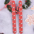 10/50pcs Christmas Nail Files Gifts Bulk Holiday Mini Emery Boards Double-Sided Christmas Party Nail Files Bulk Stocking Stuffer. 