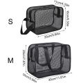 Mesh Shower Caddy Tote Bag Cosmetic Storage Bag Multifunctional Shower Bag Large Capacity Portable Toiletry Organizer.