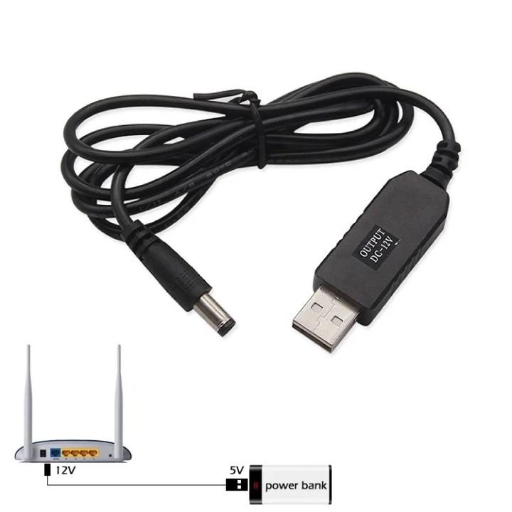 USB to DC 12V Power Converter Router Cable. | Daraz.lk