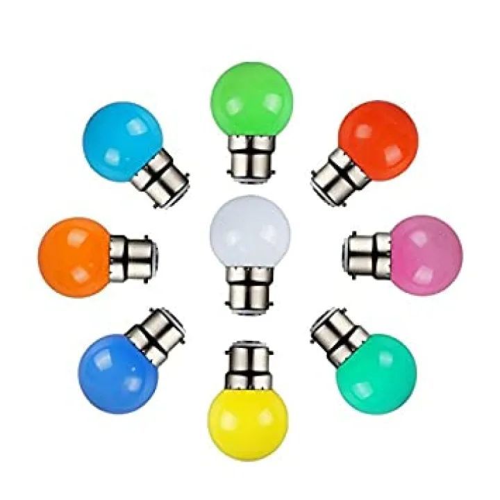B22 Color Code 1w LED color bulb B22 | Daraz.lk