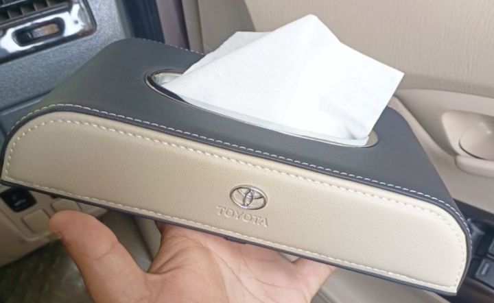 Toyota%20Grande%20Tissue%20Box%20Leather%20Premium%20Quality%20Imported%20-%20Image%202
