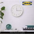 IKEA TROMMA Wall clock, low-voltage/white, 9 ¾ ". 