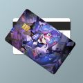 Game Wuthering Waves Fashion Waterproof Scratch Pattern New Stickers Decoration 4 PCS Card Cover. 