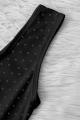 Premium Cotton Sports Bra for Women - Comfortable Stretchable Training Crop Top - Black. 