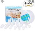 8/2 PCS Anti Snoring Breathe Easy Sleep Nose Clip Snore Stopper Aid Nasal Dilators Device Congestion Aid No Strips Cones. 