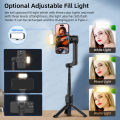 AXNEN HQ2-SE Smartphone Gimbal Stabilizer Handheld Mobile Shooting Stabilizer for Action Cameras Android iPhone Video Vlog.