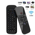 Wireless Air Voice Mouse 2 in 1 2.4G Bluetooth Mini Keyboard Rechargeable Remote Control IR Learning for Smart TV Android TV Box. 