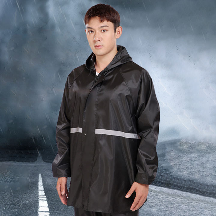 1Pcs%20Hooded%20Coat%20&%20Pant%20Rain%20Suit%20For%20Women%20Men%20Outdoor%20Waterproof%20Rain%20Gear%20With%20Reflective%20Strip%20Motocycle%20Riding%20Raincoat%20-%20Image%205