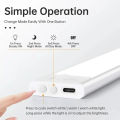 LED Motion Sensor Light Night Light Wireless USB Under Cabinet Light For Kitchen Cabinet Bedroom Wardrobe Sensor Indoor Lighting. 
