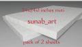 thermopore/thermocol sheet 24x24x1 inches higher density packing of 2. 